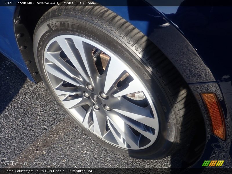 Empire Blue / Ebony 2020 Lincoln MKZ Reserve AWD
