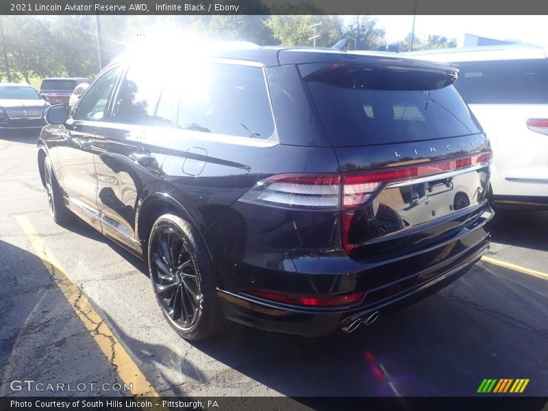 Infinite Black / Ebony 2021 Lincoln Aviator Reserve AWD