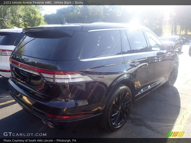 Infinite Black / Ebony 2021 Lincoln Aviator Reserve AWD