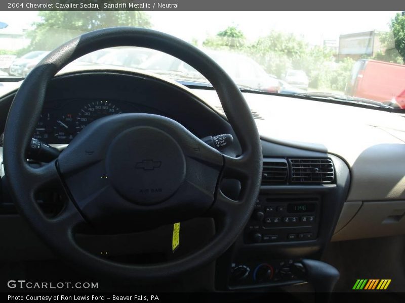 Sandrift Metallic / Neutral 2004 Chevrolet Cavalier Sedan