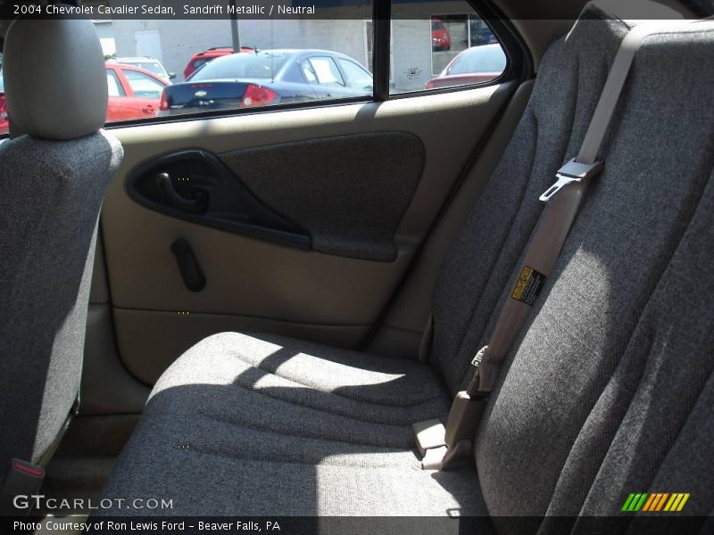 Sandrift Metallic / Neutral 2004 Chevrolet Cavalier Sedan