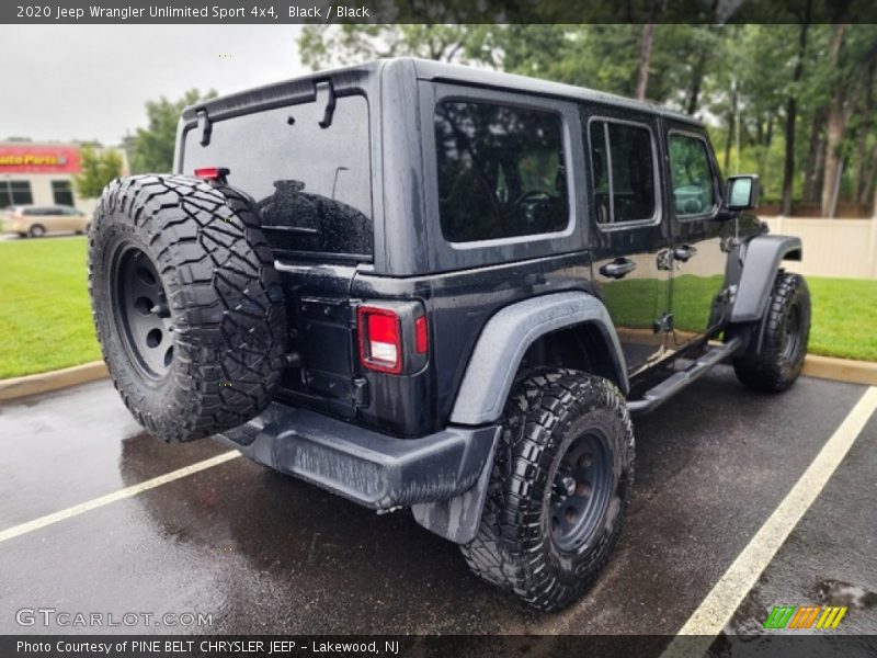 Black / Black 2020 Jeep Wrangler Unlimited Sport 4x4