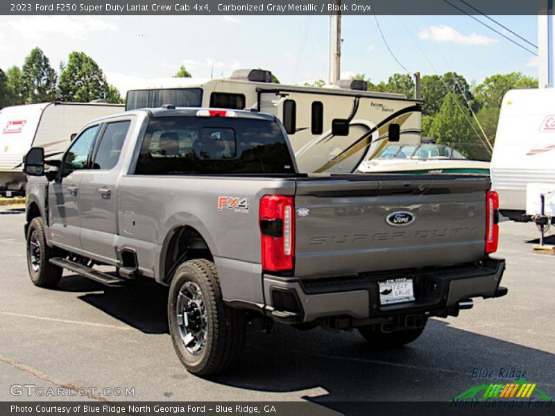 Carbonized Gray Metallic / Black Onyx 2023 Ford F250 Super Duty Lariat Crew Cab 4x4