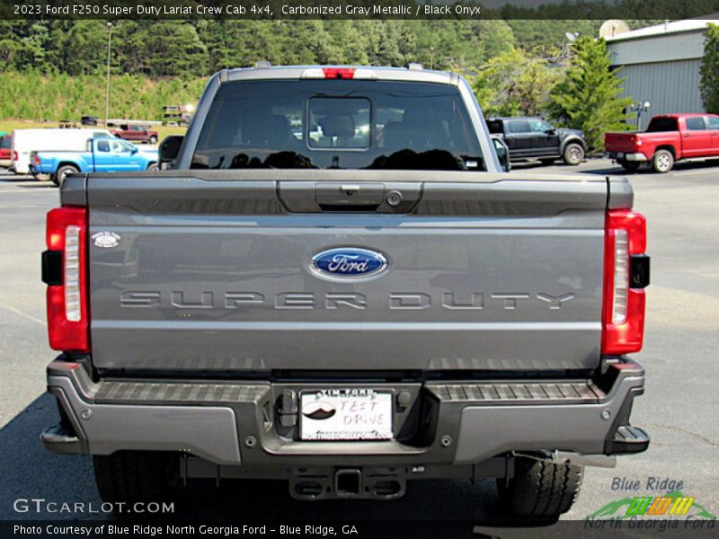 Carbonized Gray Metallic / Black Onyx 2023 Ford F250 Super Duty Lariat Crew Cab 4x4