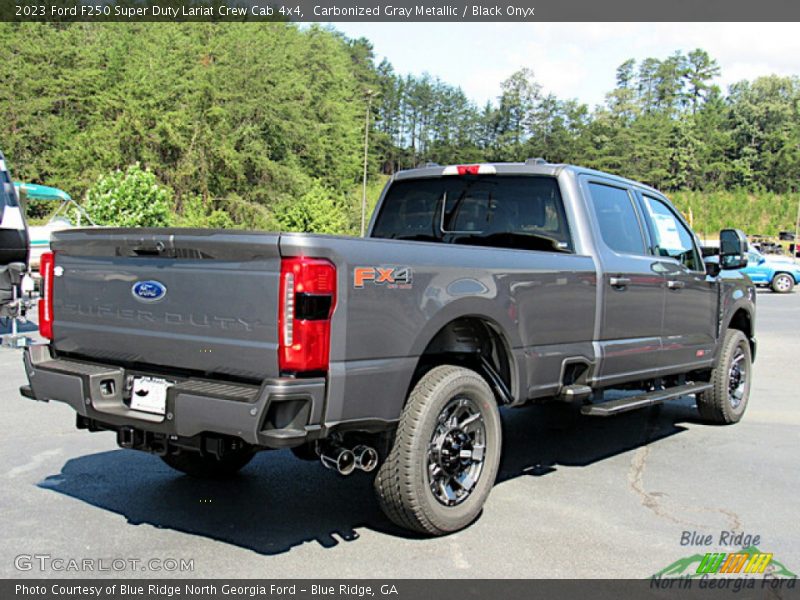 Carbonized Gray Metallic / Black Onyx 2023 Ford F250 Super Duty Lariat Crew Cab 4x4