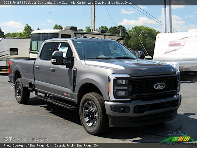  2023 F250 Super Duty Lariat Crew Cab 4x4 Carbonized Gray Metallic