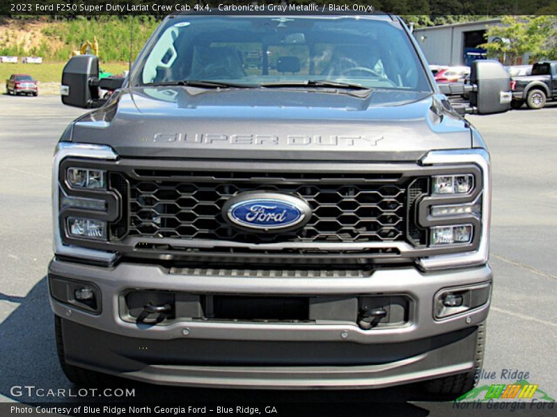  2023 F250 Super Duty Lariat Crew Cab 4x4 Carbonized Gray Metallic