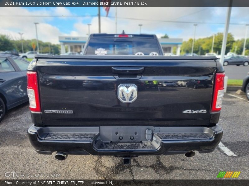Diamond Black Crystal Pearl / Black 2021 Ram 1500 Big Horn Crew Cab 4x4