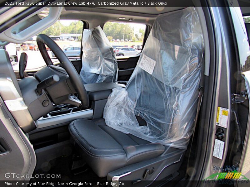 Carbonized Gray Metallic / Black Onyx 2023 Ford F250 Super Duty Lariat Crew Cab 4x4