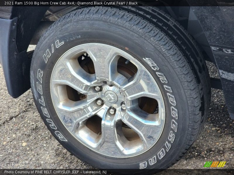Diamond Black Crystal Pearl / Black 2021 Ram 1500 Big Horn Crew Cab 4x4