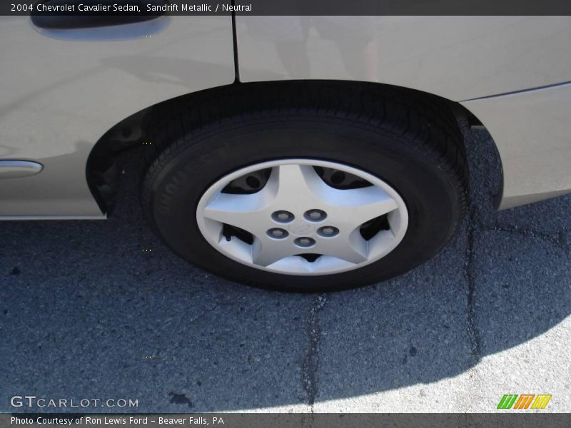 Sandrift Metallic / Neutral 2004 Chevrolet Cavalier Sedan