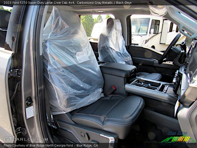 Front Seat of 2023 F250 Super Duty Lariat Crew Cab 4x4