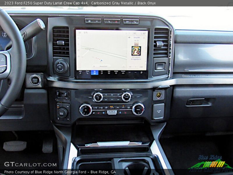Controls of 2023 F250 Super Duty Lariat Crew Cab 4x4