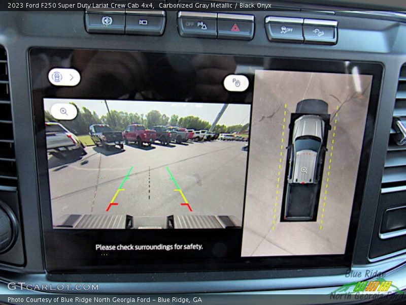 Carbonized Gray Metallic / Black Onyx 2023 Ford F250 Super Duty Lariat Crew Cab 4x4