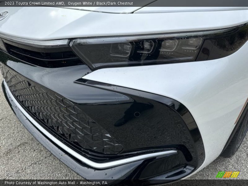 Oxygen White / Black/Dark Chestnut 2023 Toyota Crown Limited AWD