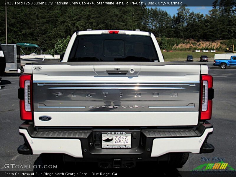  2023 F250 Super Duty Platinum Crew Cab 4x4 Star White Metallic Tri-Coat