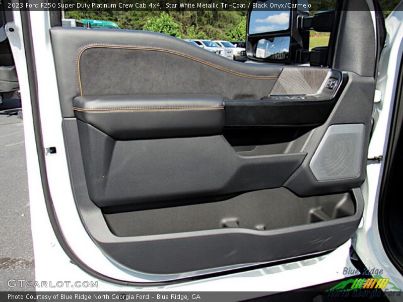 Door Panel of 2023 F250 Super Duty Platinum Crew Cab 4x4