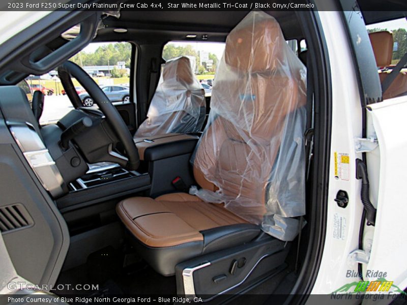 Front Seat of 2023 F250 Super Duty Platinum Crew Cab 4x4