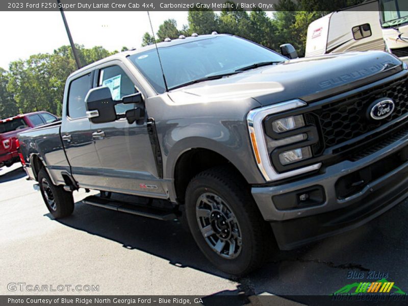 Carbonized Gray Metallic / Black Onyx 2023 Ford F250 Super Duty Lariat Crew Cab 4x4