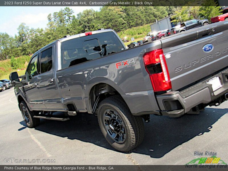 Carbonized Gray Metallic / Black Onyx 2023 Ford F250 Super Duty Lariat Crew Cab 4x4