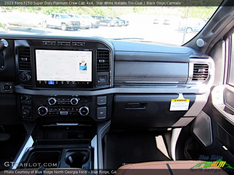 Dashboard of 2023 F250 Super Duty Platinum Crew Cab 4x4