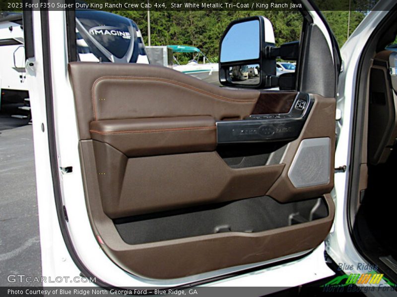 Door Panel of 2023 F350 Super Duty King Ranch Crew Cab 4x4