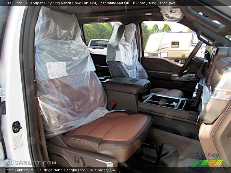  2023 F350 Super Duty King Ranch Crew Cab 4x4 King Ranch Java Interior
