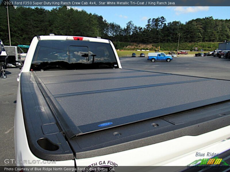 Star White Metallic Tri-Coat / King Ranch Java 2023 Ford F350 Super Duty King Ranch Crew Cab 4x4
