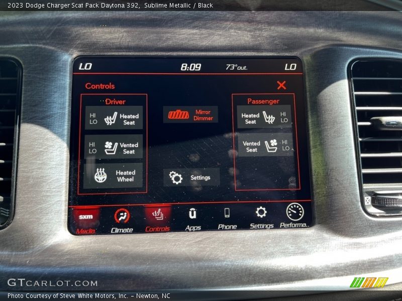 Sublime Metallic / Black 2023 Dodge Charger Scat Pack Daytona 392