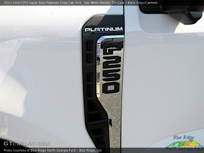  2023 F250 Super Duty Platinum Crew Cab 4x4 Logo