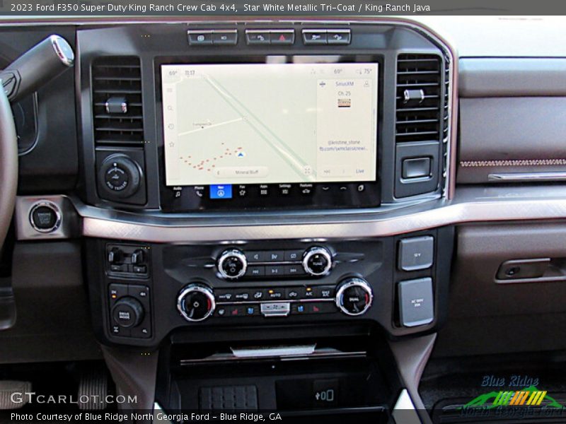 Controls of 2023 F350 Super Duty King Ranch Crew Cab 4x4