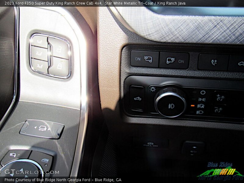 Controls of 2023 F350 Super Duty King Ranch Crew Cab 4x4