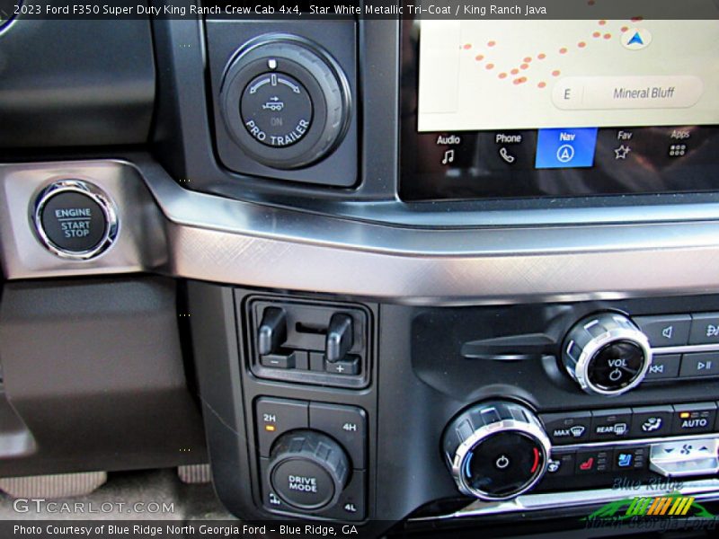 Controls of 2023 F350 Super Duty King Ranch Crew Cab 4x4