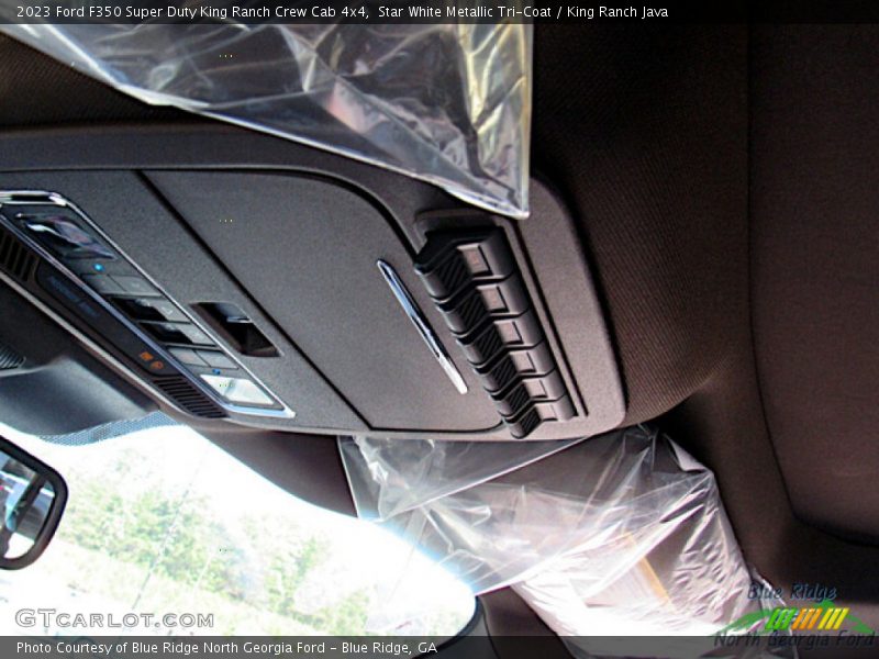 Controls of 2023 F350 Super Duty King Ranch Crew Cab 4x4