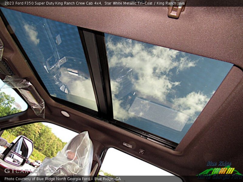 Sunroof of 2023 F350 Super Duty King Ranch Crew Cab 4x4