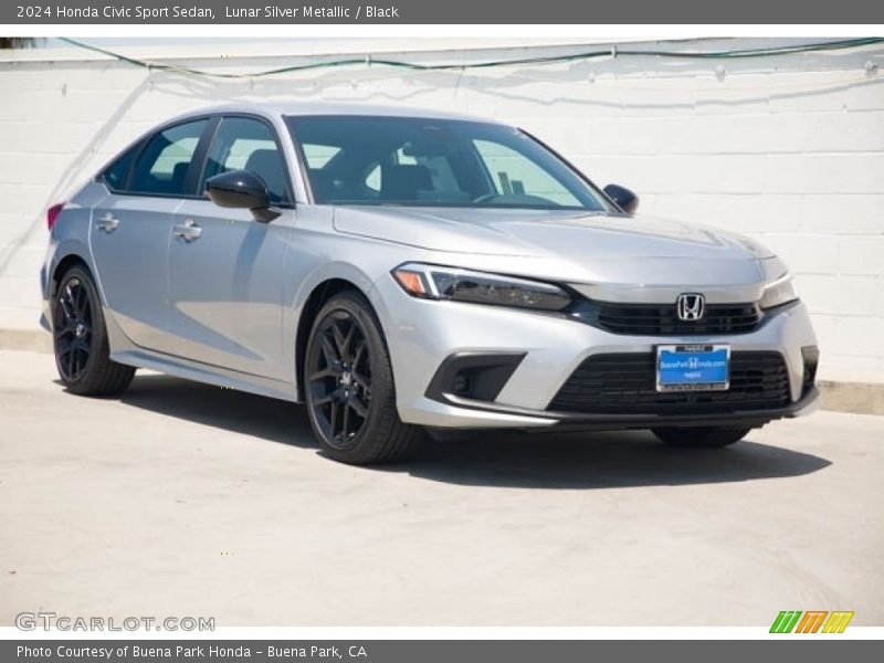 Front 3/4 View of 2024 Civic Sport Sedan