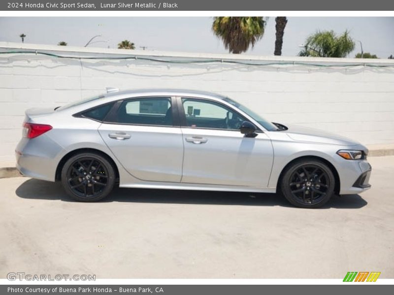  2024 Civic Sport Sedan Lunar Silver Metallic