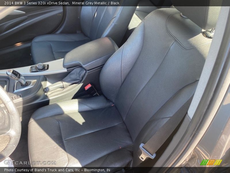 Mineral Grey Metallic / Black 2014 BMW 3 Series 320i xDrive Sedan