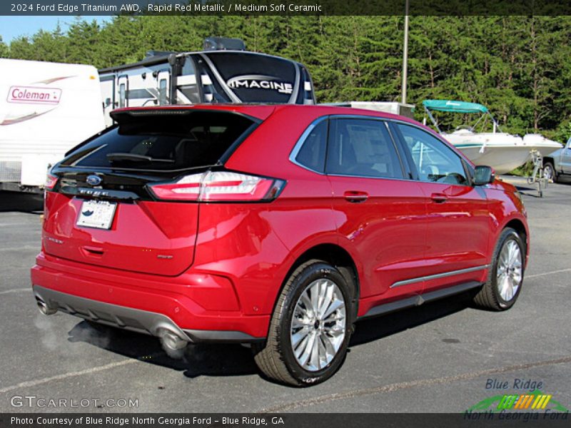  2024 Edge Titanium AWD Rapid Red Metallic