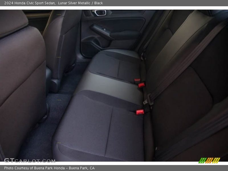 Lunar Silver Metallic / Black 2024 Honda Civic Sport Sedan