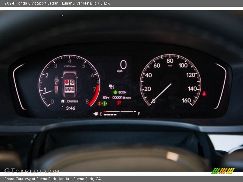  2024 Civic Sport Sedan Sport Sedan Gauges