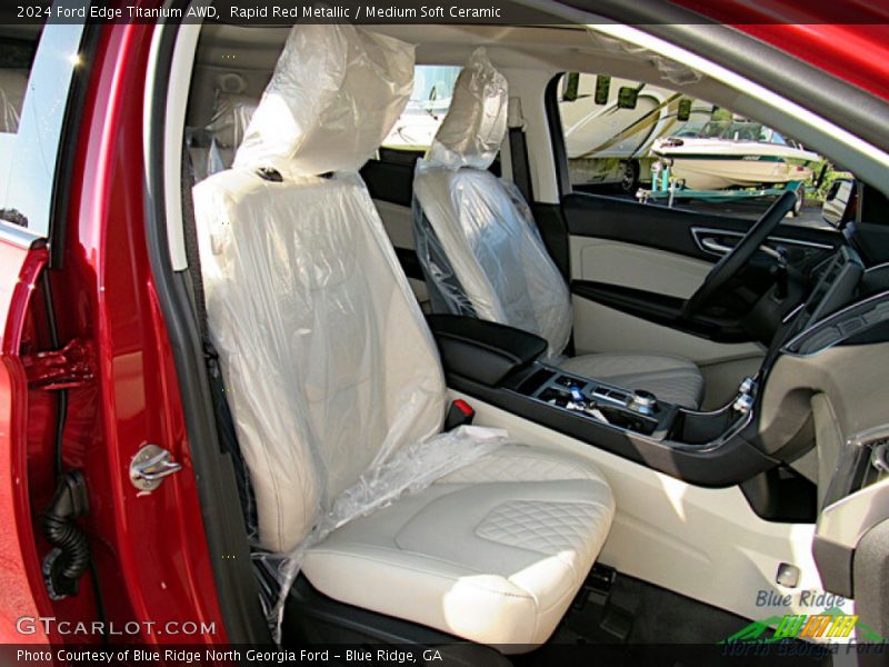  2024 Edge Titanium AWD Medium Soft Ceramic Interior