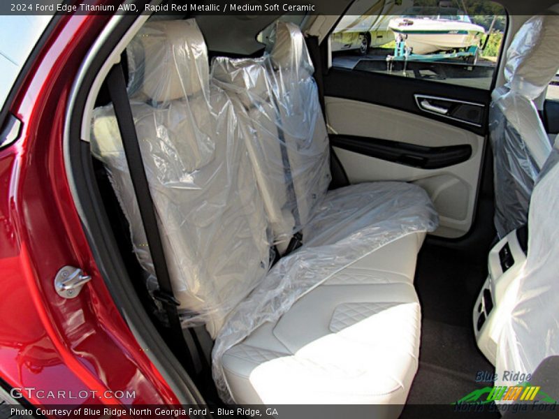Rear Seat of 2024 Edge Titanium AWD