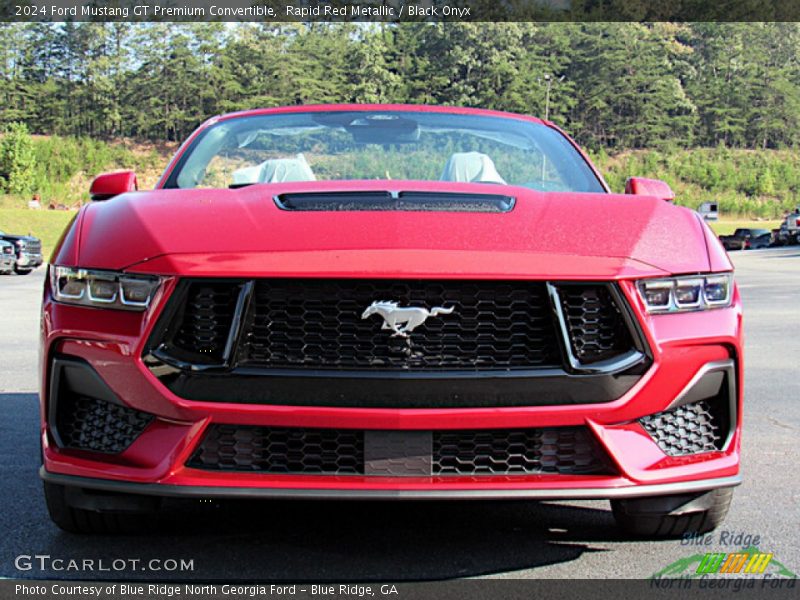  2024 Mustang GT Premium Convertible Rapid Red Metallic
