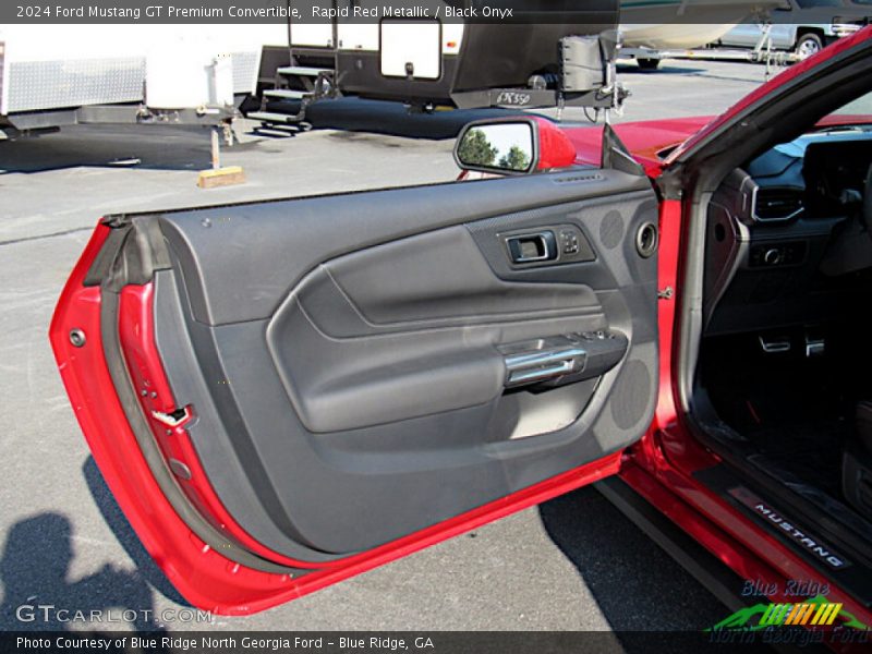 Door Panel of 2024 Mustang GT Premium Convertible