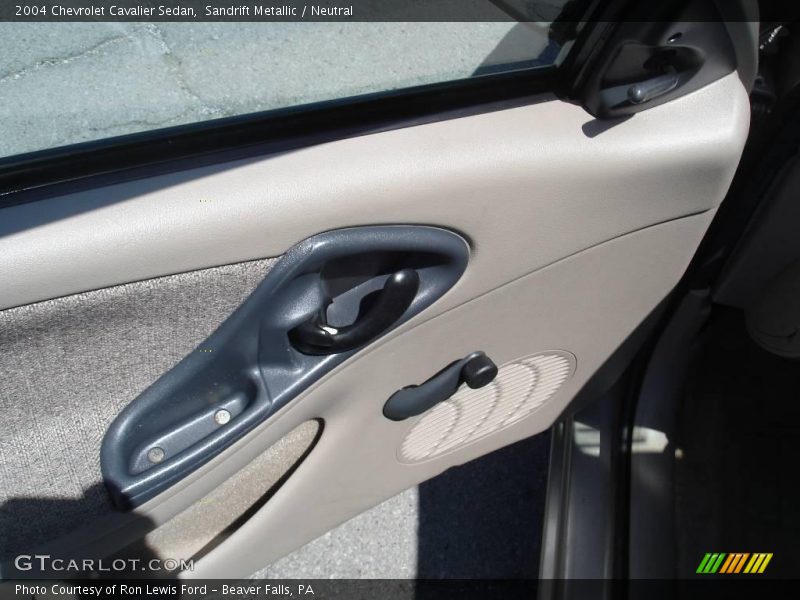 Sandrift Metallic / Neutral 2004 Chevrolet Cavalier Sedan