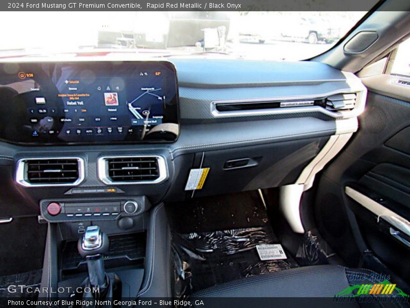 Dashboard of 2024 Mustang GT Premium Convertible