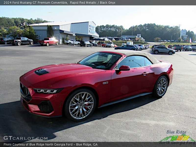  2024 Mustang GT Premium Convertible Rapid Red Metallic
