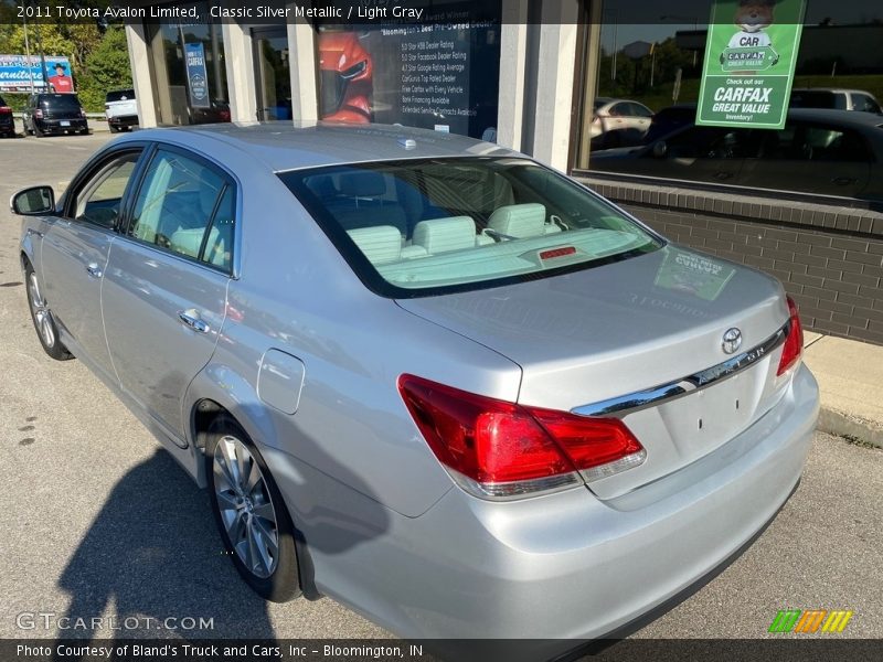 Classic Silver Metallic / Light Gray 2011 Toyota Avalon Limited