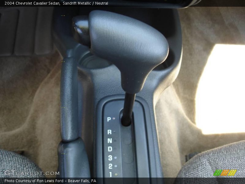 Sandrift Metallic / Neutral 2004 Chevrolet Cavalier Sedan